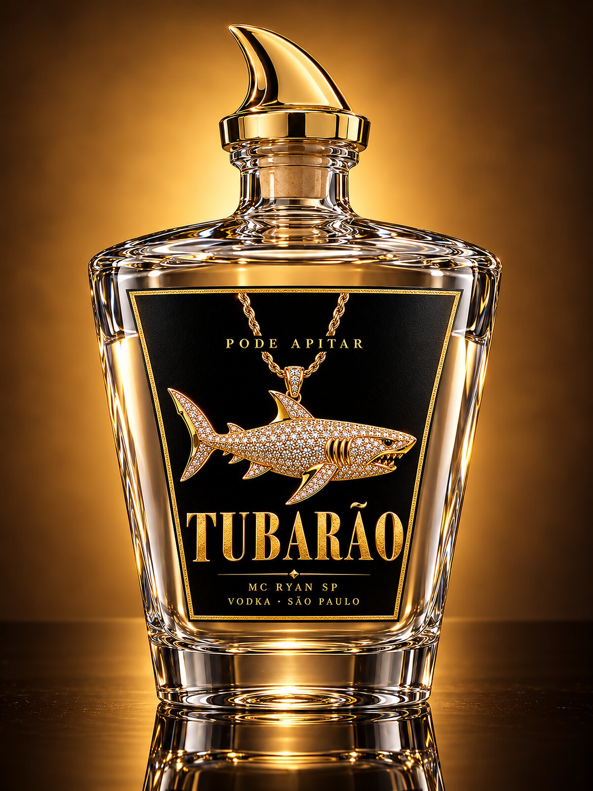 Tubarão, garrafa